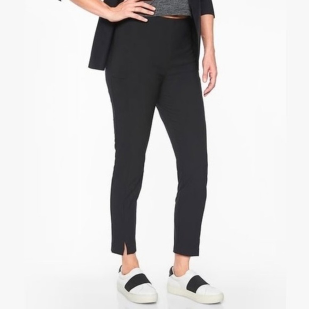 *Athleta Wander Pants Slim Pants Dark Grey Black Size 2